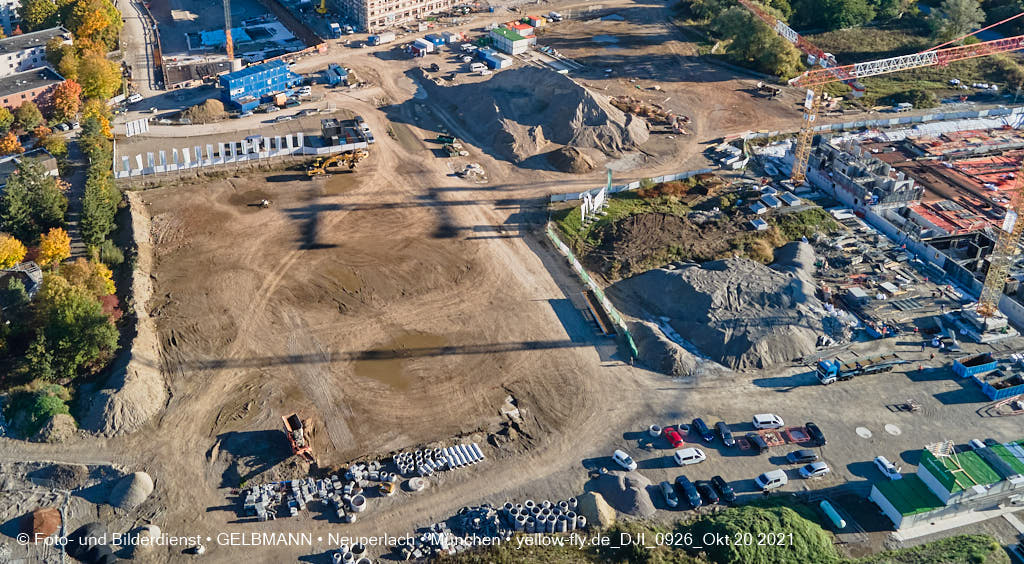 20.10.2021 - Baustelle Pandionverde in Neuperlach 20.10.2021 - Baustelle Pandionverde in Neuperlach