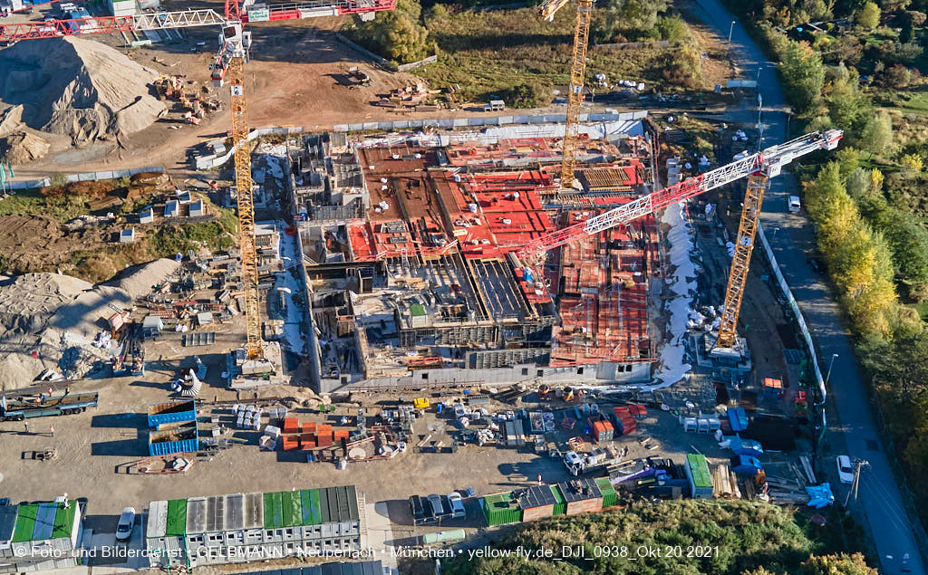 20.10.2021 - Baustelle Pandionverde in Neuperlach 20.10.2021 - Baustelle Pandionverde in Neuperlach