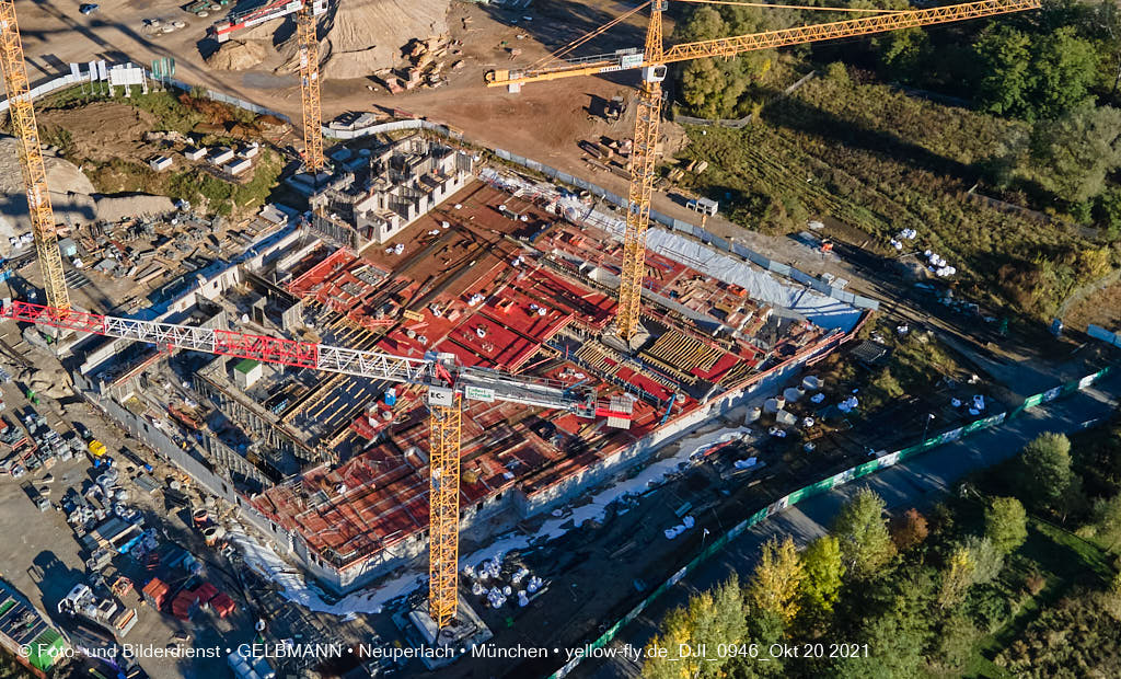 20.10.2021 - Baustelle Pandionverde in Neuperlach 20.10.2021 - Baustelle Pandionverde in Neuperlach