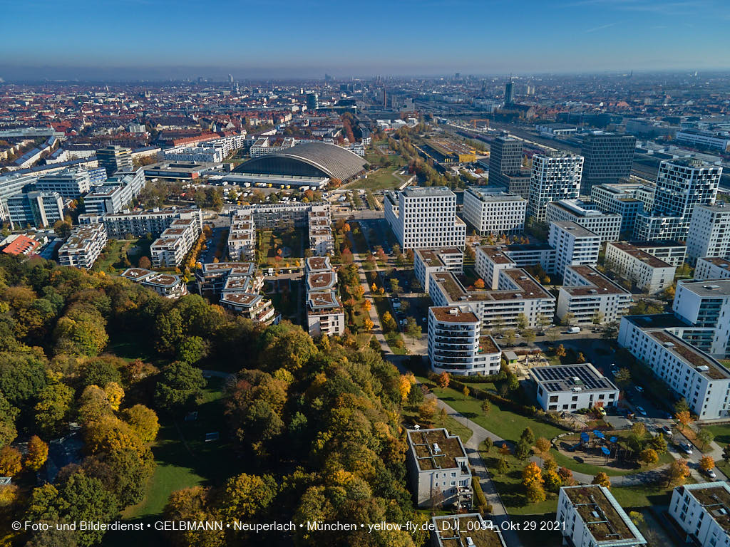 29.10.2021 - Wohnanlage Hirschgarten und paketposthalle