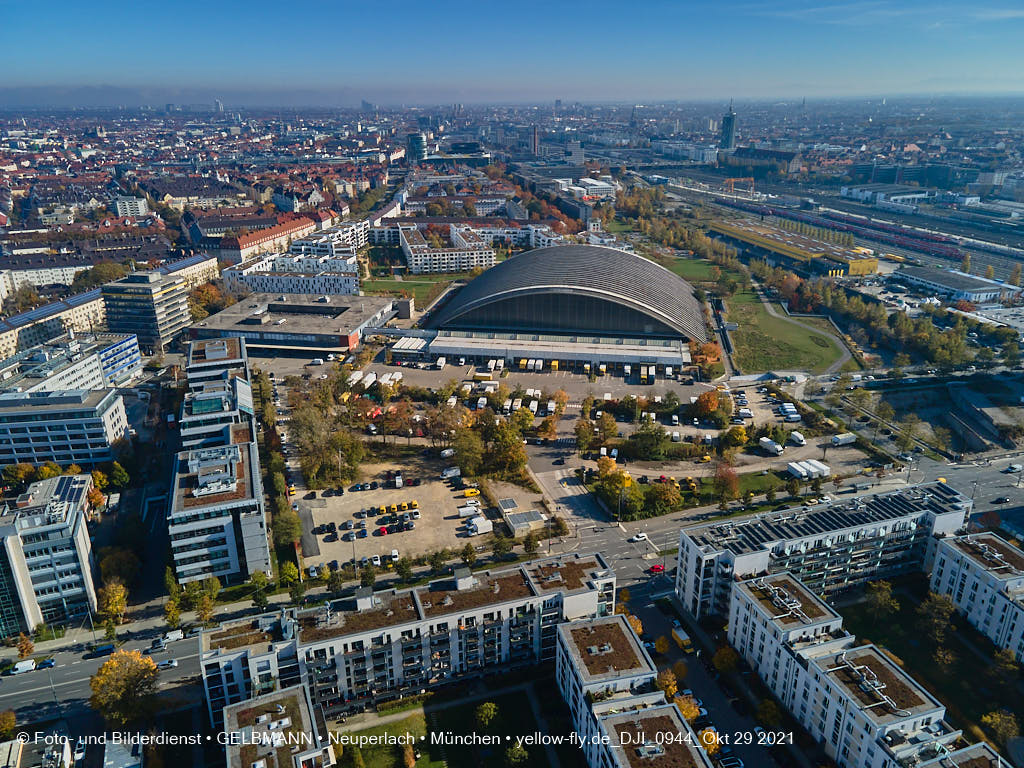 29.10.2021 - Wohnanlage Hirschgarten und paketposthalle