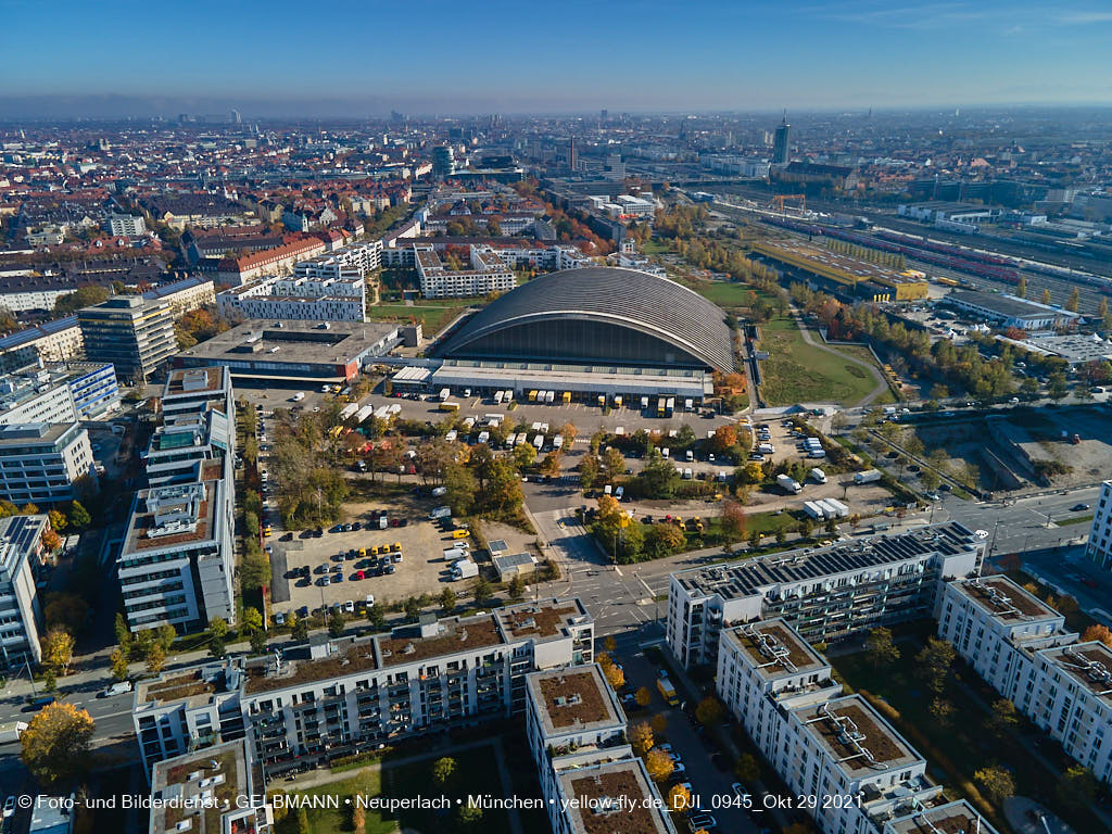 29.10.2021 - Wohnanlage Hirschgarten und paketposthalle
