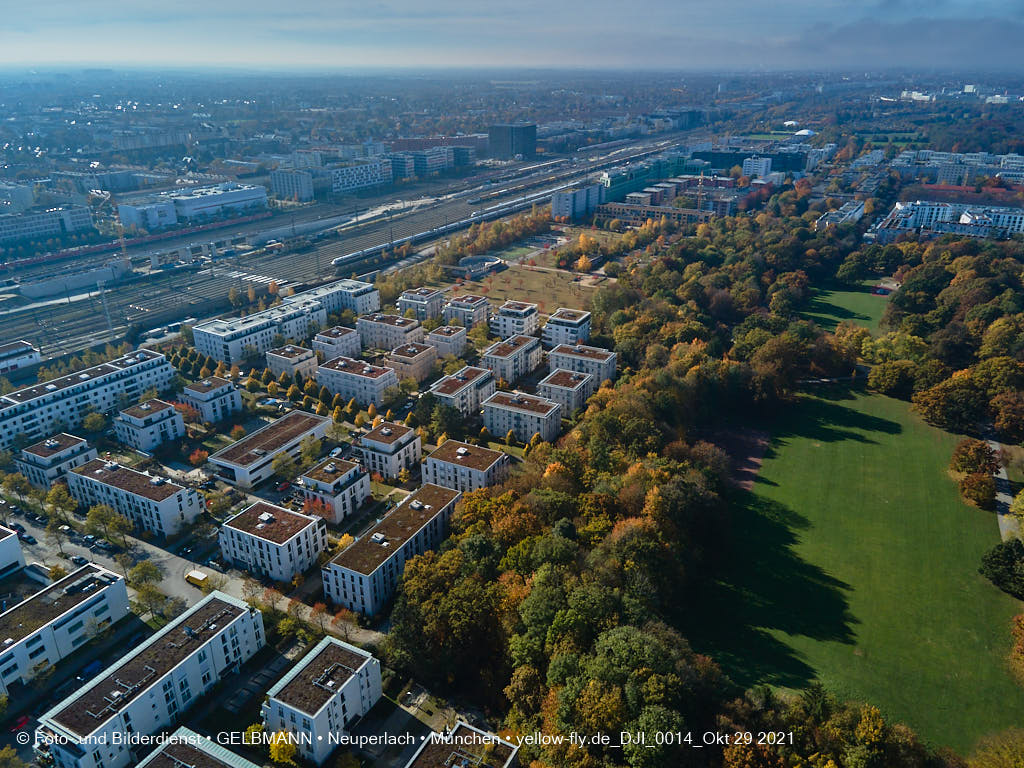 29.10.2021 - Wohnanlage Hirschgarten und paketposthalle