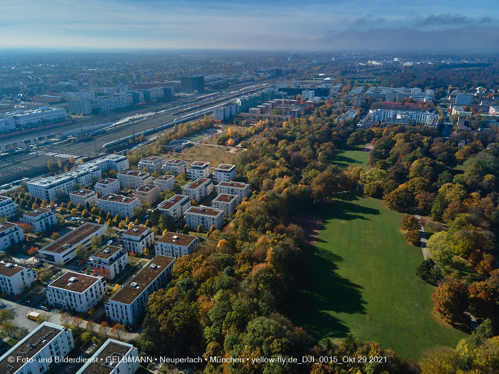 29.10.2021 - Wohnanlage Hirschgarten und paketposthalle