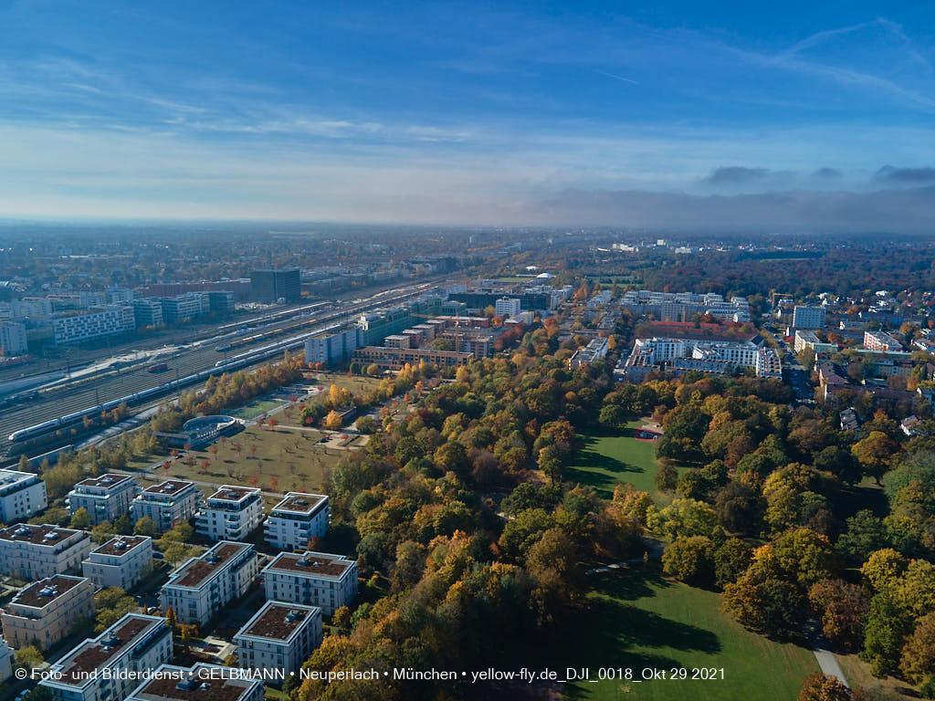 29.10.2021 - Wohnanlage Hirschgarten und paketposthalle
