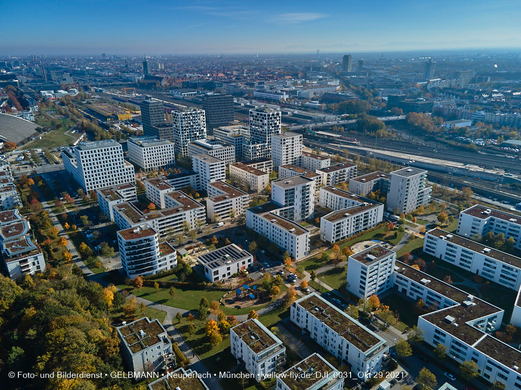 29.10.2021 - Wohnanlage Hirschgarten und paketposthalle
