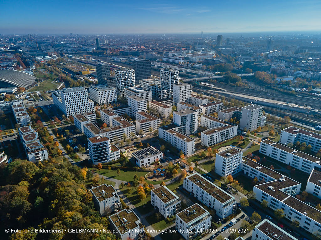 29.10.2021 - Wohnanlage Hirschgarten und paketposthalle
