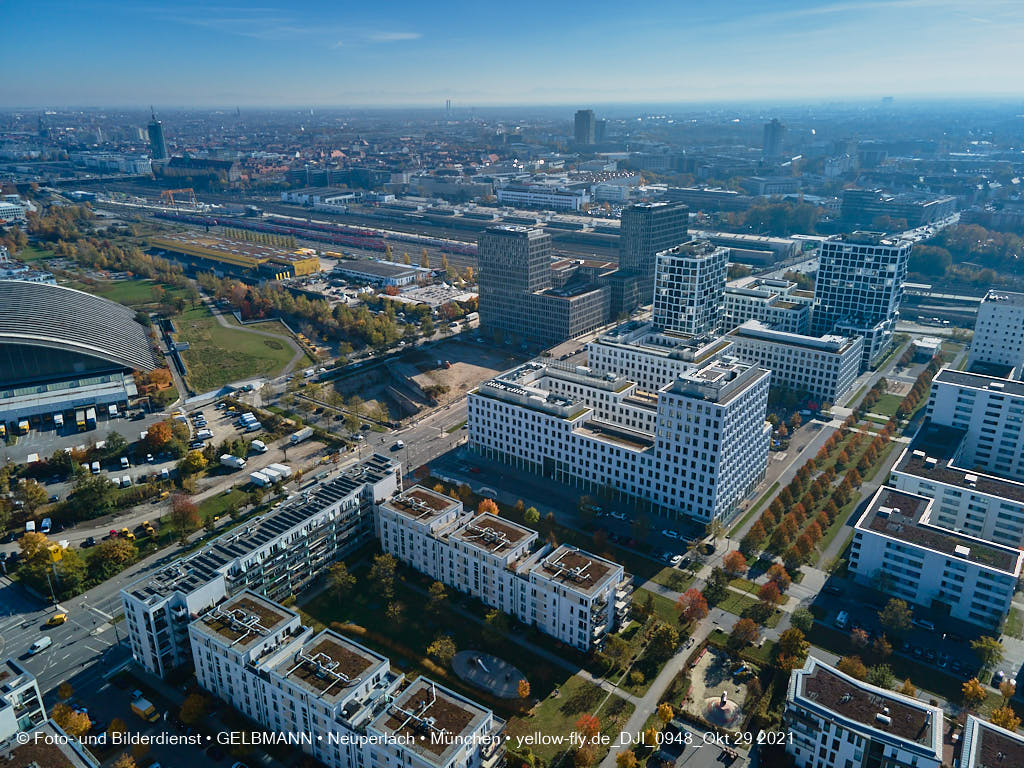 29.10.2021 - Wohnanlage Hirschgarten und paketposthalle