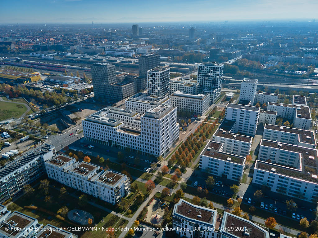 29.10.2021 - Wohnanlage Hirschgarten und paketposthalle
