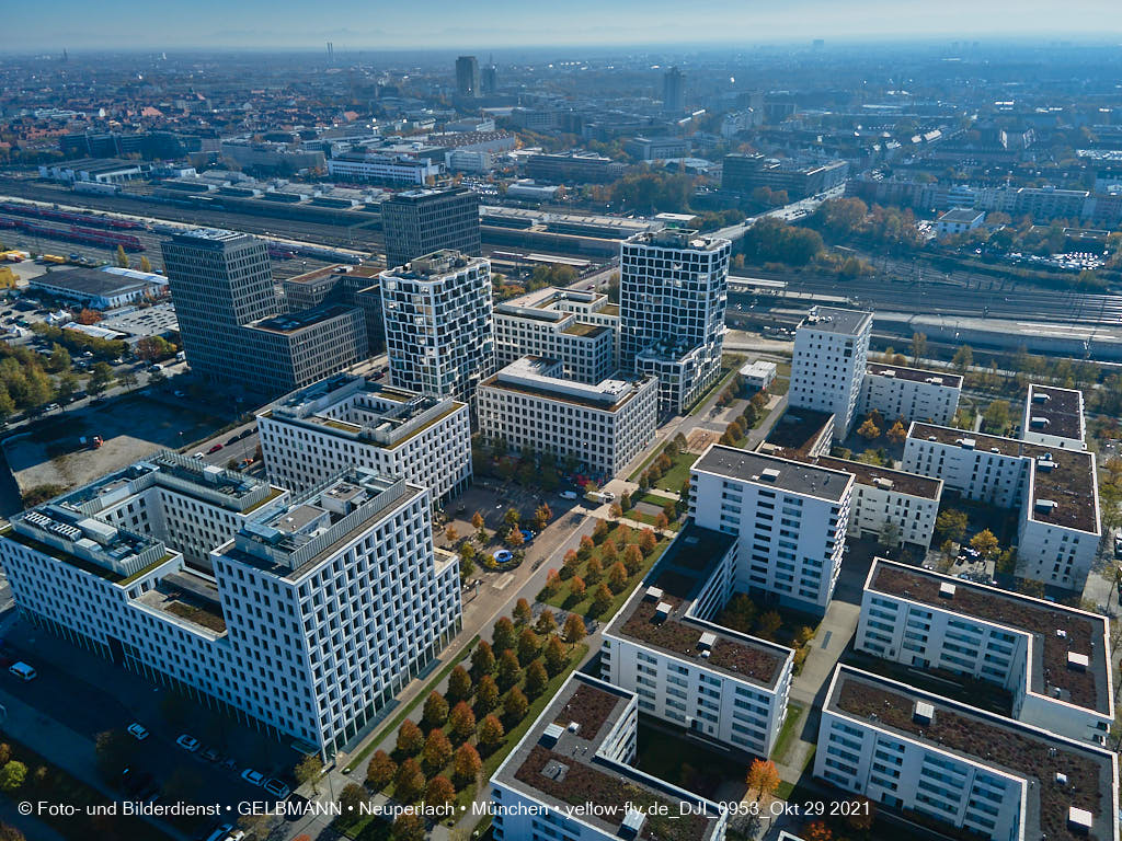 29.10.2021 - Wohnanlage Hirschgarten und paketposthalle