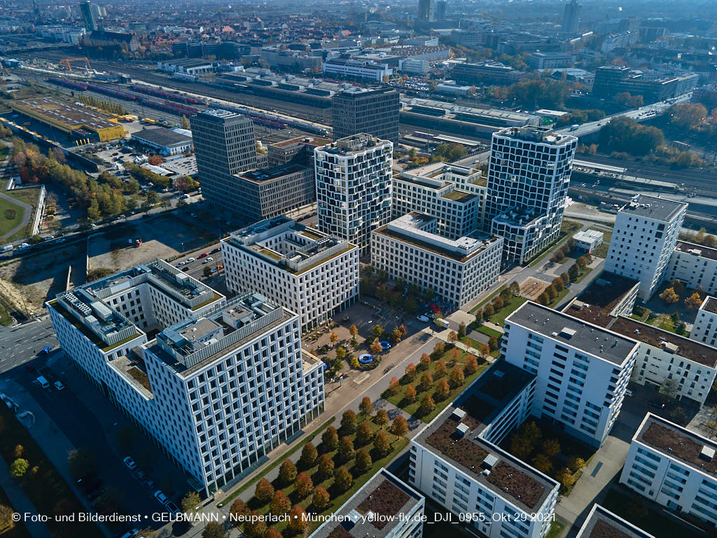 29.10.2021 - Wohnanlage Hirschgarten und paketposthalle