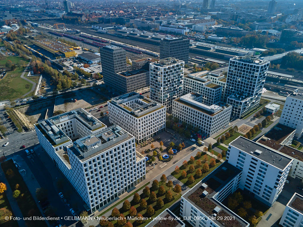 29.10.2021 - Wohnanlage Hirschgarten und paketposthalle