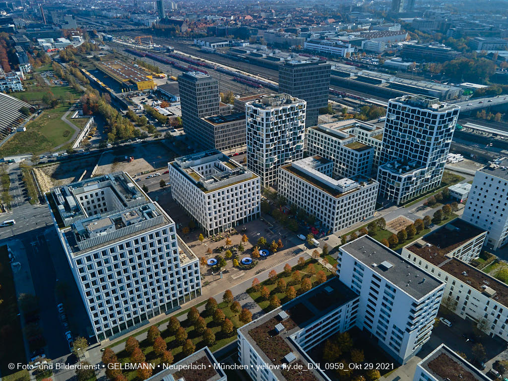 29.10.2021 - Wohnanlage Hirschgarten und paketposthalle