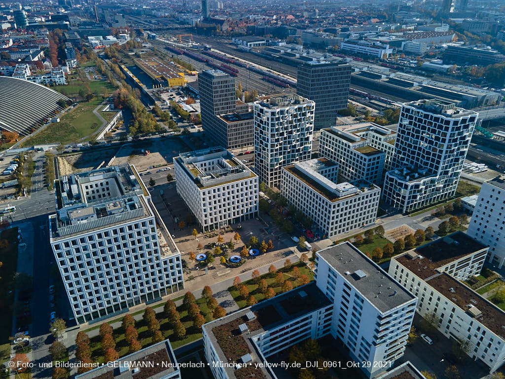 29.10.2021 - Wohnanlage Hirschgarten und paketposthalle