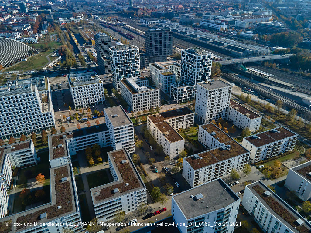 29.10.2021 - Wohnanlage Hirschgarten und paketposthalle