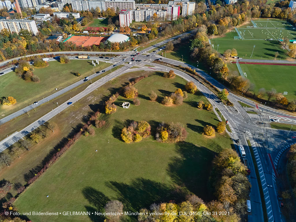 31.10.2021 - Baustelle Montessori Schule in Neuperlach