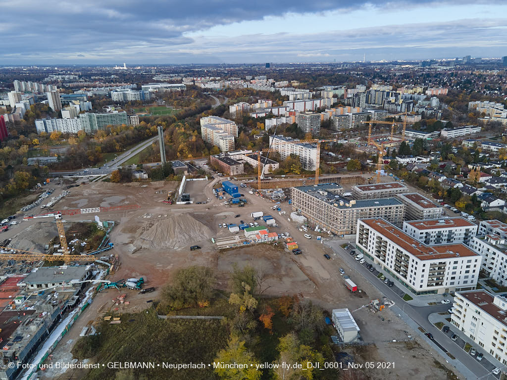 05.11.2021 - Baustelle Alexisquartier „Das Duett” in Neuperlach 05.11.2021 - Baustelle Alexisquartier „Das Duett” in Neuperlach
