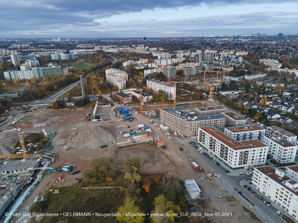 05.11.2021 - Baustelle Alexisquartier „Das Duett” in Neuperlach 05.11.2021 - Baustelle Alexisquartier „Das Duett” in Neuperlach