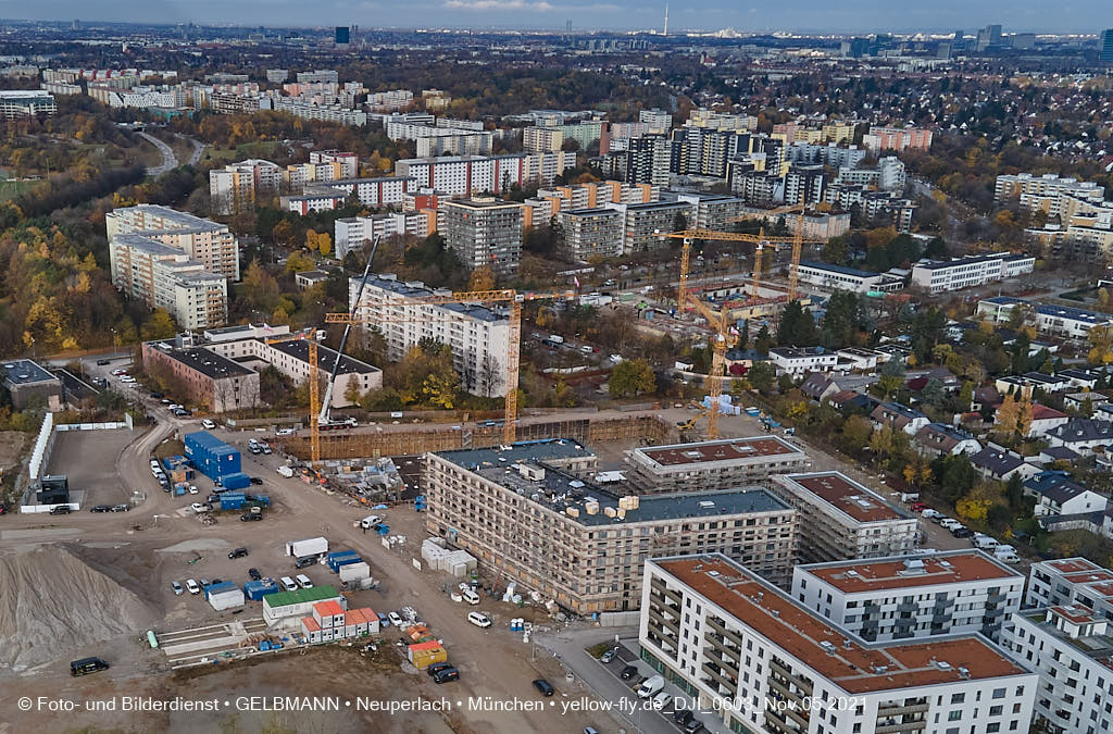 05.11.2021 - Baustelle Alexisquartier „Das Duett” in Neuperlach 05.11.2021 - Baustelle Alexisquartier „Das Duett” in Neuperlach