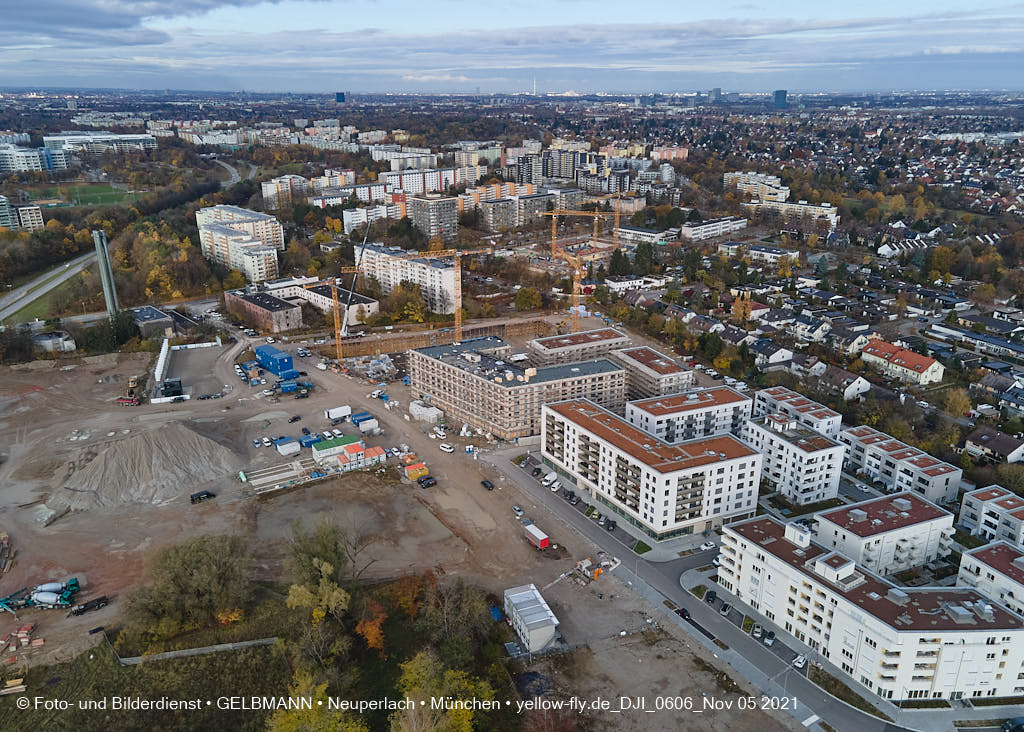 05.11.2021 - Baustelle Alexisquartier „Das Duett” in Neuperlach 05.11.2021 - Baustelle Alexisquartier „Das Duett” in Neuperlach