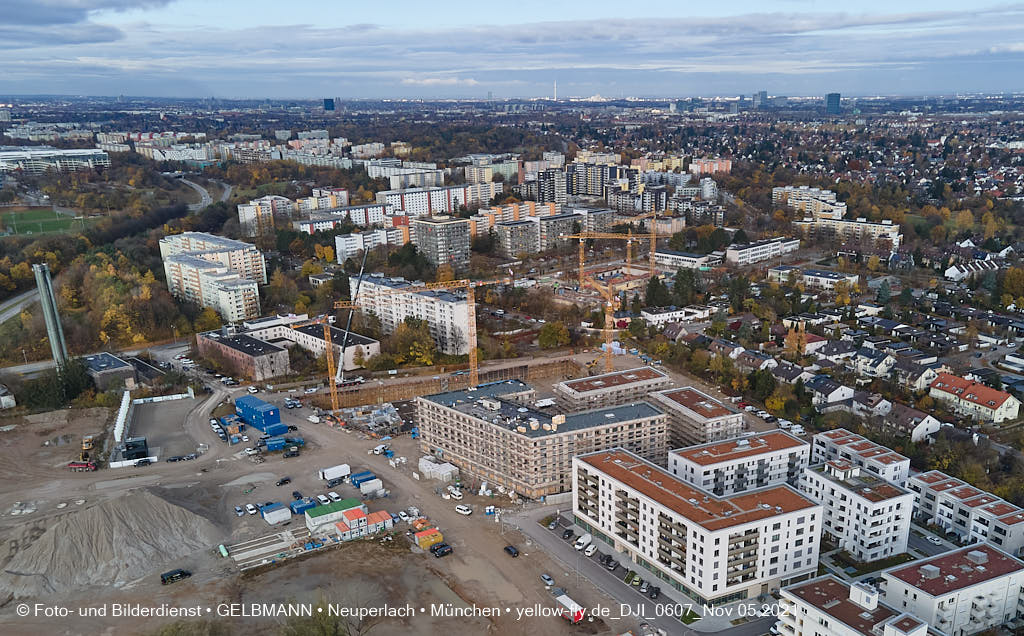 05.11.2021 - Baustelle Alexisquartier „Das Duett” in Neuperlach 05.11.2021 - Baustelle Alexisquartier „Das Duett” in Neuperlach