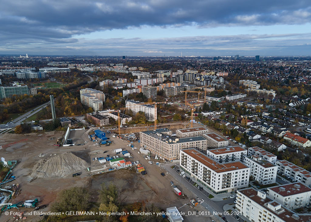05.11.2021 - Baustelle Alexisquartier „Das Duett” in Neuperlach 05.11.2021 - Baustelle Alexisquartier „Das Duett” in Neuperlach