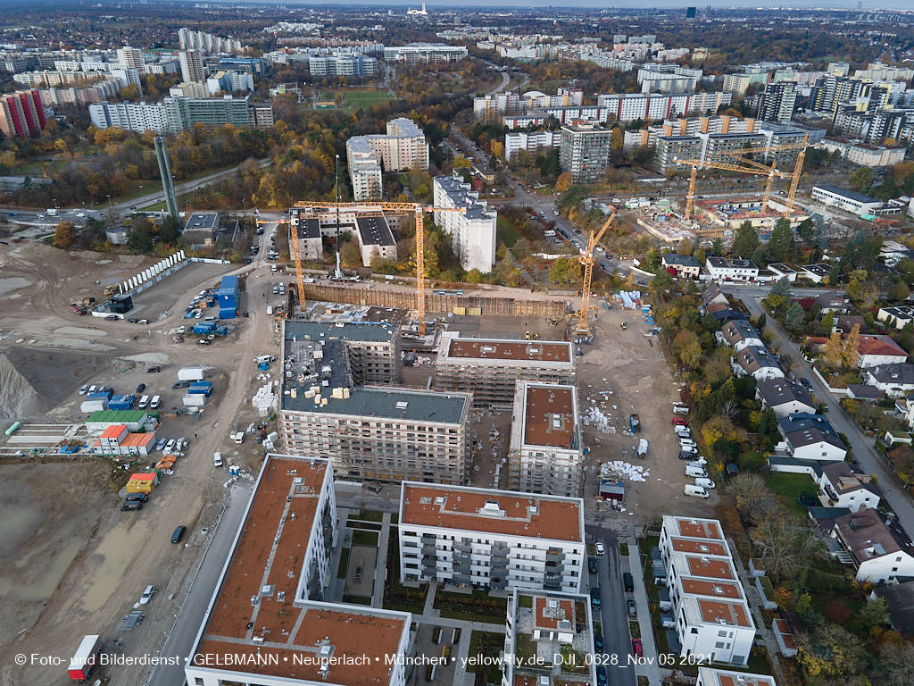 05.11.2021 - Baustelle Alexisquartier „Das Duett” in Neuperlach 05.11.2021 - Baustelle Alexisquartier „Das Duett” in Neuperlach