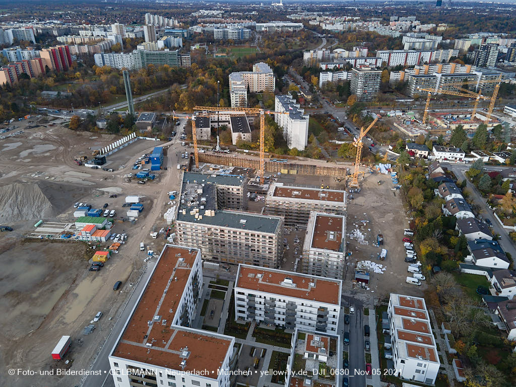 05.11.2021 - Baustelle Alexisquartier „Das Duett” in Neuperlach 05.11.2021 - Baustelle Alexisquartier „Das Duett” in Neuperlach