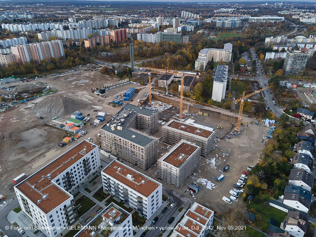 05.11.2021 - Baustelle Alexisquartier „Das Duett” in Neuperlach 05.11.2021 - Baustelle Alexisquartier „Das Duett” in Neuperlach