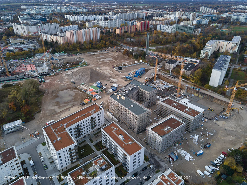 05.11.2021 - Baustelle Alexisquartier „Das Duett” in Neuperlach 05.11.2021 - Baustelle Alexisquartier „Das Duett” in Neuperlach