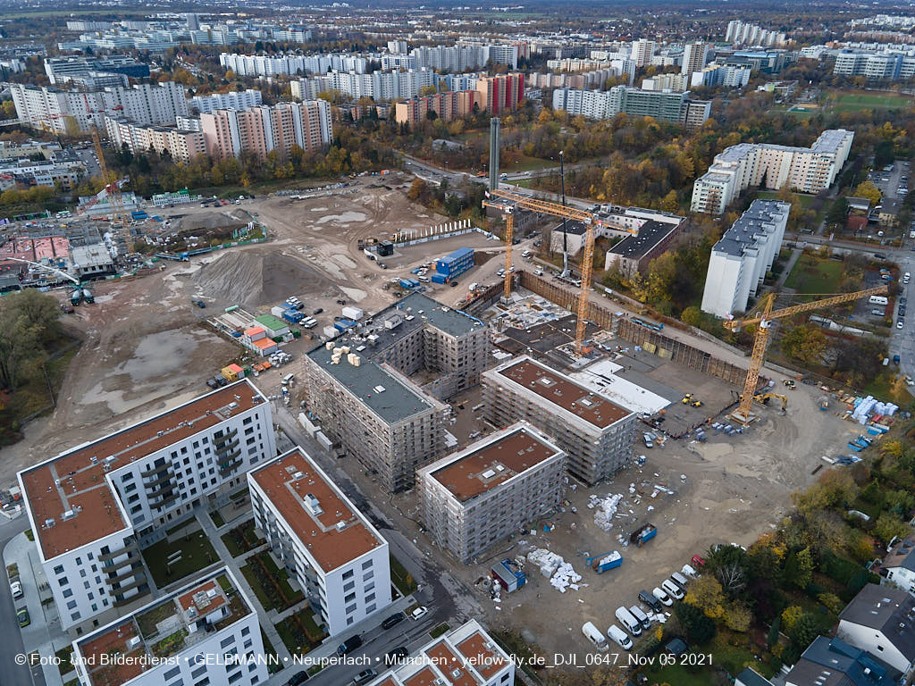 05.11.2021 - Baustelle Alexisquartier „Das Duett” in Neuperlach 05.11.2021 - Baustelle Alexisquartier „Das Duett” in Neuperlach