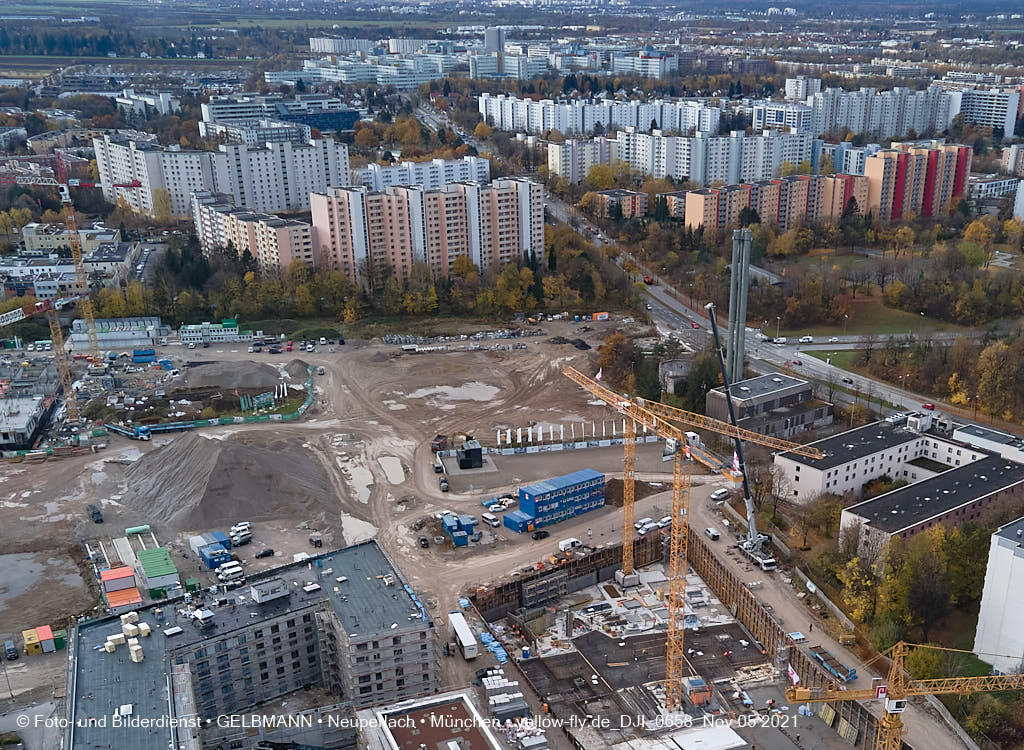 05.11.2021 - Baustelle Alexisquartier „Das Duett” in Neuperlach 05.11.2021 - Baustelle Alexisquartier „Das Duett” in Neuperlach