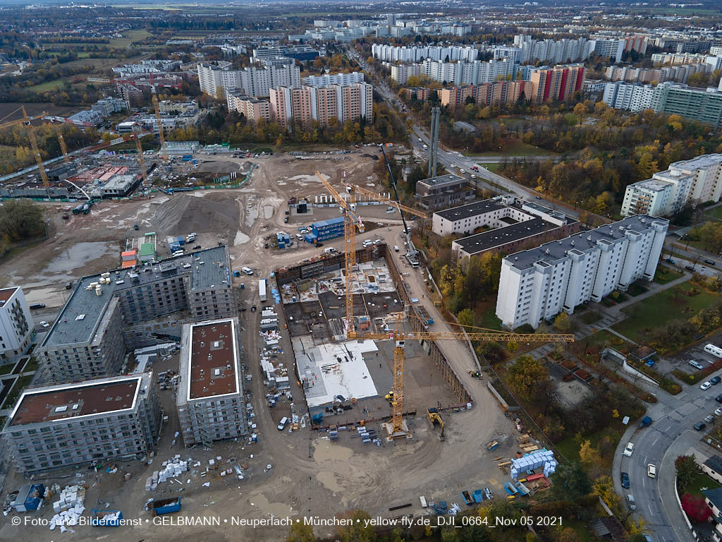 05.11.2021 - Baustelle Alexisquartier „Das Duett” in Neuperlach 05.11.2021 - Baustelle Alexisquartier „Das Duett” in Neuperlach