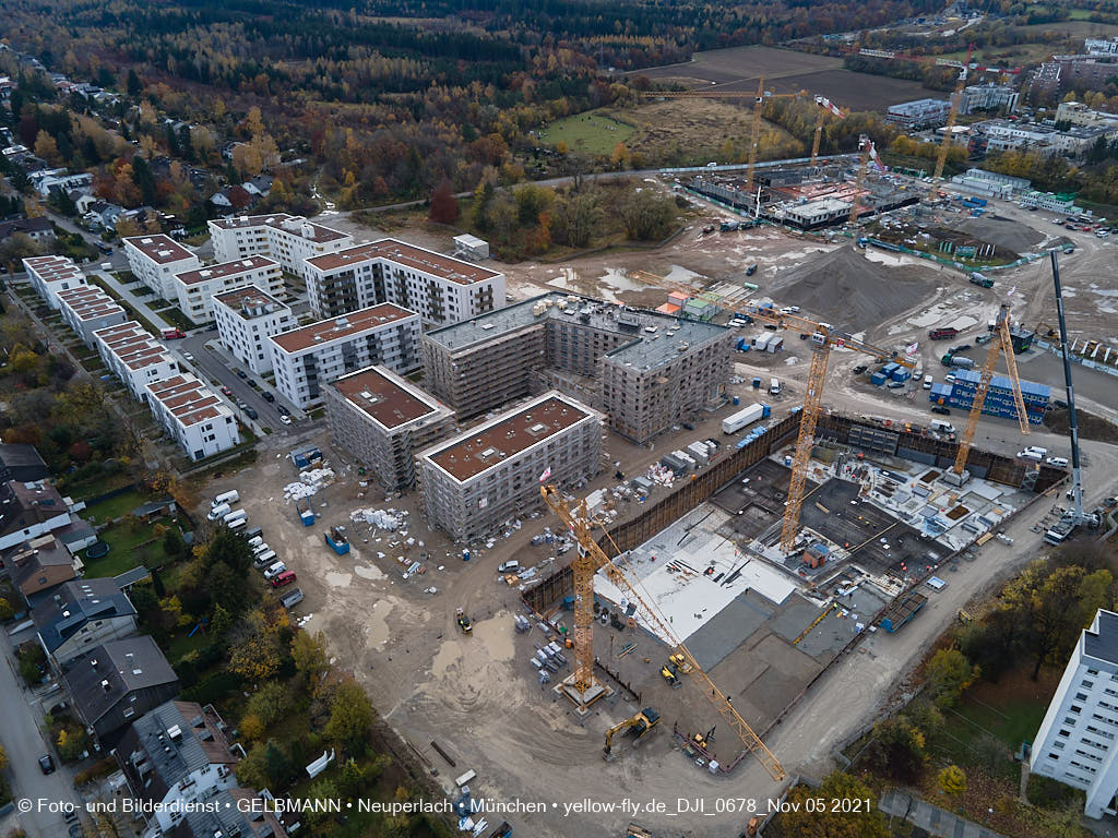 05.11.2021 - Baustelle Alexisquartier „Das Duett” in Neuperlach 05.11.2021 - Baustelle Alexisquartier „Das Duett” in Neuperlach