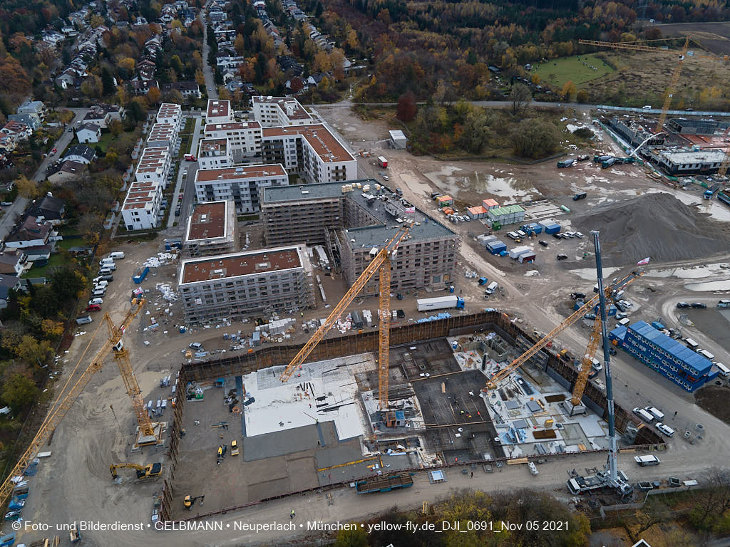 05.11.2021 - Baustelle Alexisquartier „Das Duett” in Neuperlach 05.11.2021 - Baustelle Alexisquartier „Das Duett” in Neuperlach