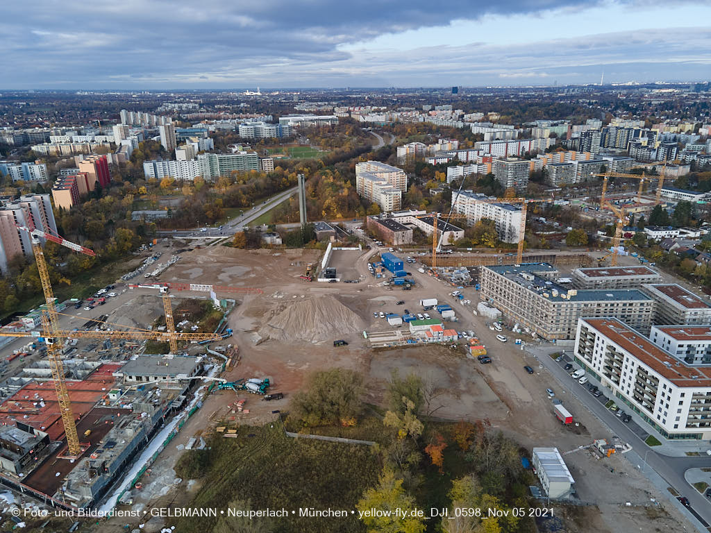 06.11.2021 - Baustelle PANDIONVERDE in Neuperlach 06.11.2021 - Baustelle PANDIONVERDE in Neuperlach
