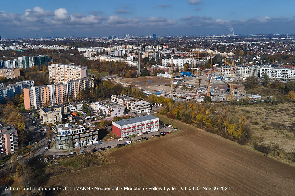 06.11.2021 - Baustelle PANDIONVERDE in Neuperlach 06.11.2021 - Baustelle PANDIONVERDE in Neuperlach