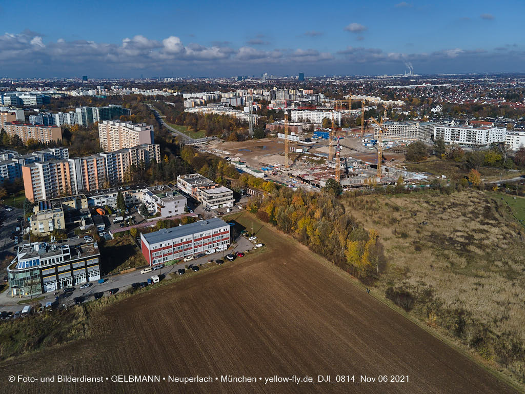 06.11.2021 - Baustelle PANDIONVERDE in Neuperlach 06.11.2021 - Baustelle PANDIONVERDE in Neuperlach