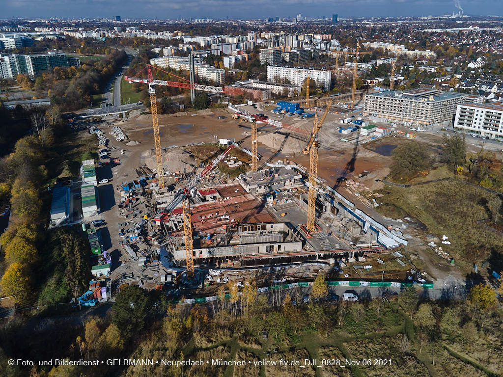 06.11.2021 - Baustelle PANDIONVERDE in Neuperlach 06.11.2021 - Baustelle PANDIONVERDE in Neuperlach