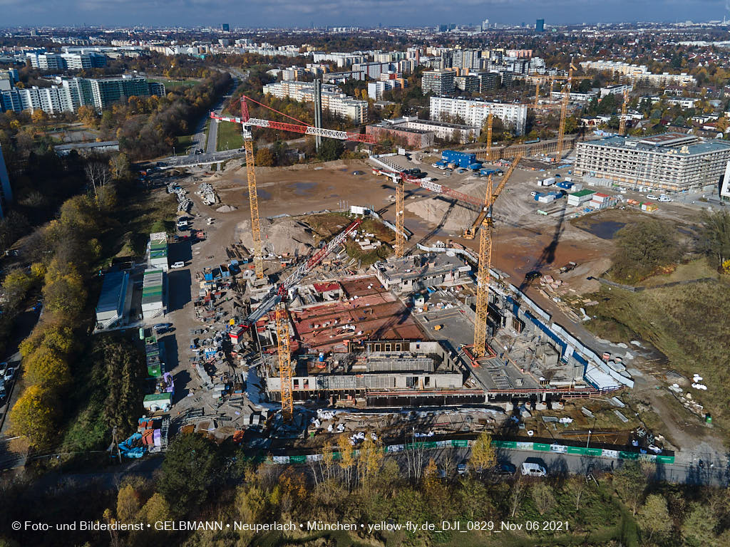 06.11.2021 - Baustelle PANDIONVERDE in Neuperlach 06.11.2021 - Baustelle PANDIONVERDE in Neuperlach