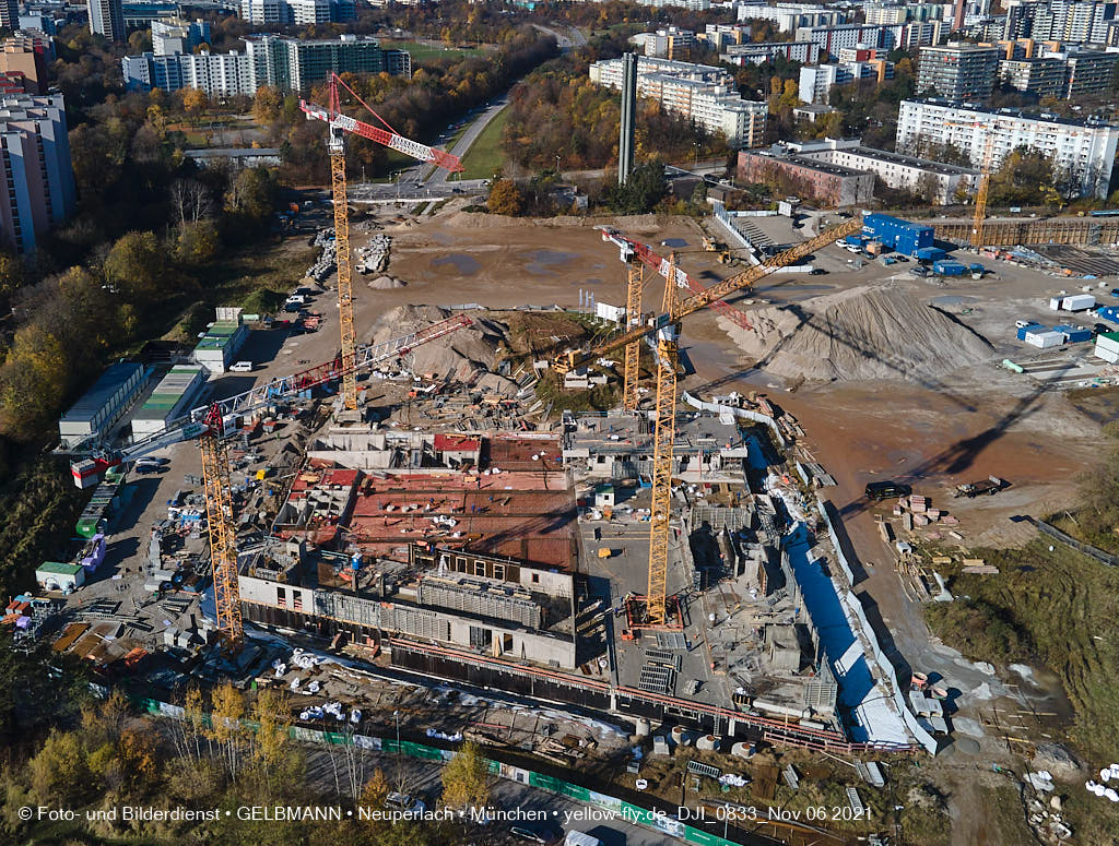 06.11.2021 - Baustelle PANDIONVERDE in Neuperlach 06.11.2021 - Baustelle PANDIONVERDE in Neuperlach