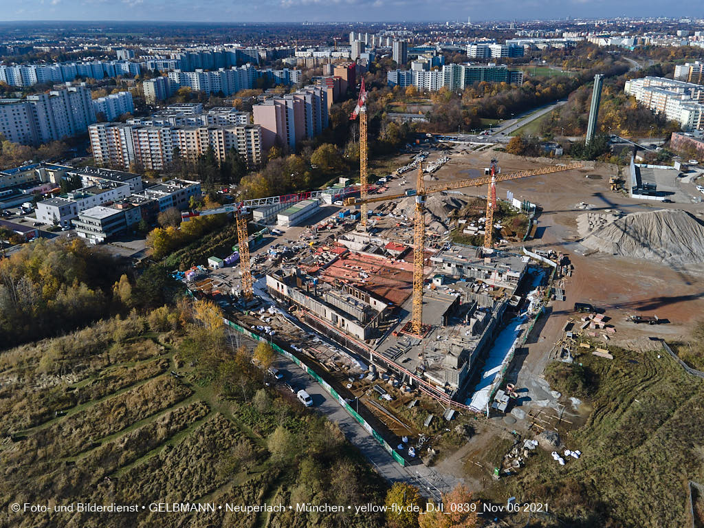 06.11.2021 - Baustelle PANDIONVERDE in Neuperlach 06.11.2021 - Baustelle PANDIONVERDE in Neuperlach