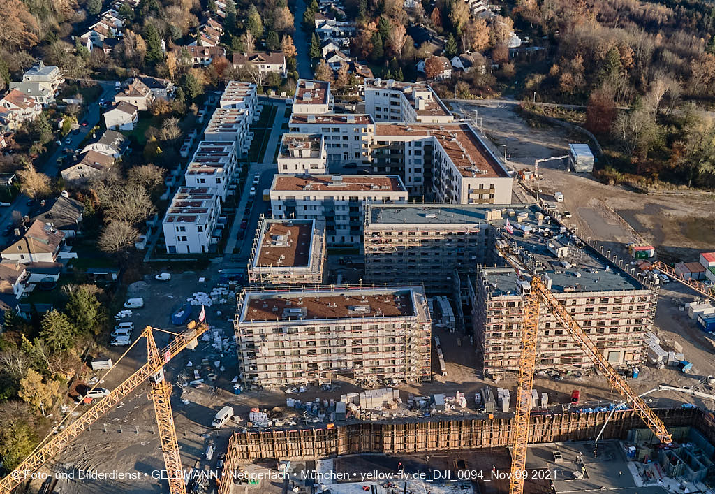 09.11.2021 - Baustelle Alexisquartier - Baugrube Das Duett 09.11.2021 - Baustelle Alexisquartier - Baugrube Das Duett