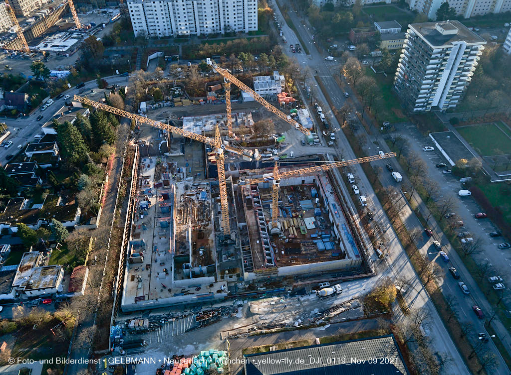 09.11.2021 - Baustelle Grundschule am Karl-Marx-Ring