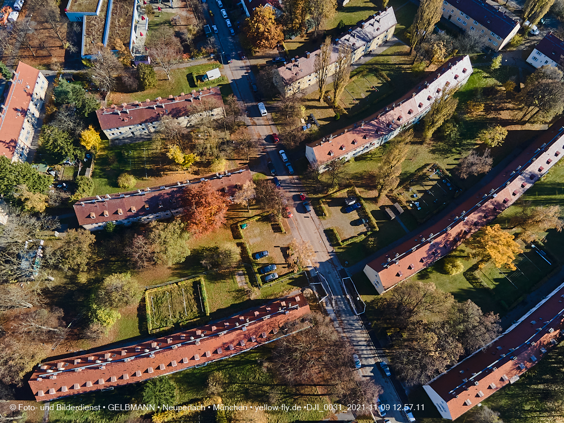 09.11.2021 - Baustelle Maikäfersiedlung in Ber am Laim und  Neuperlach