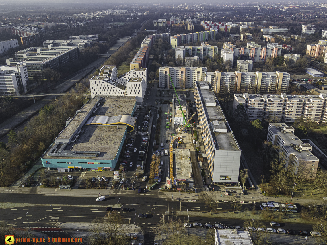 21.12.2021 - Baustelle Montessori Schule im Plettzentrum