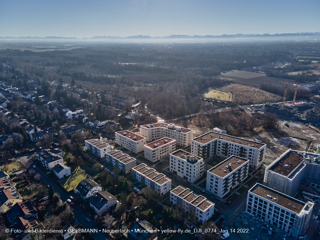 14.01.2022 - Baustelle Alexisquartier nach der Weihnachtspause
