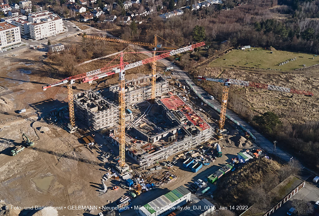 14.01.2022 - Baustelle Pandionverde nach der Weihnachtspause 14.01.2022 - Baustelle Pandionverde nach der Weihnachtspause