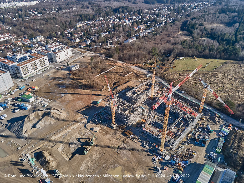14.01.2022 - Baustelle Pandionverde nach der Weihnachtspause 14.01.2022 - Baustelle Pandionverde nach der Weihnachtspause