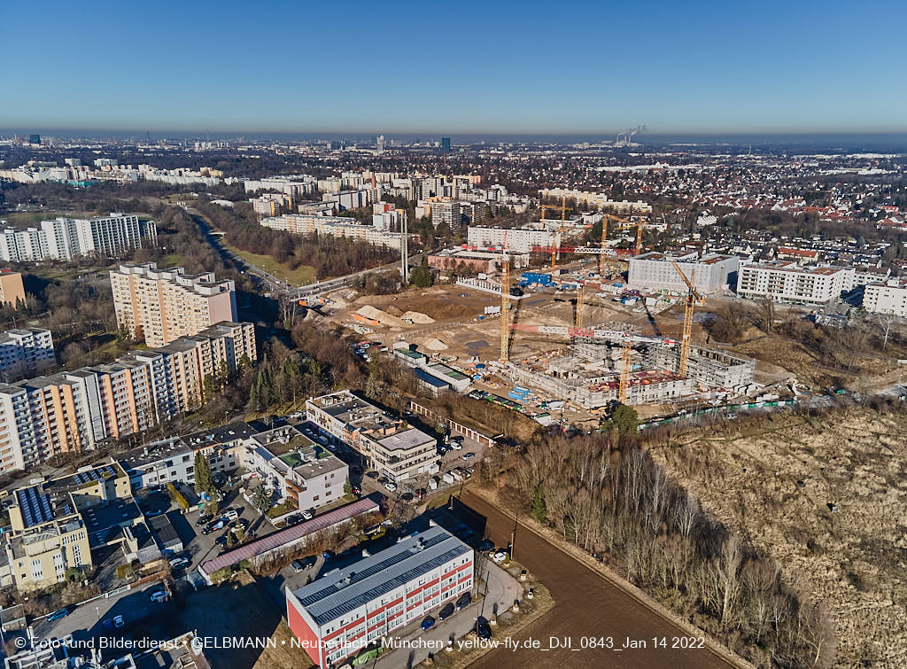 14.01.2022 - Baustelle Pandionverde nach der Weihnachtspause 14.01.2022 - Baustelle Pandionverde nach der Weihnachtspause